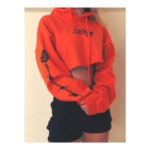 Cropped sweatshirt